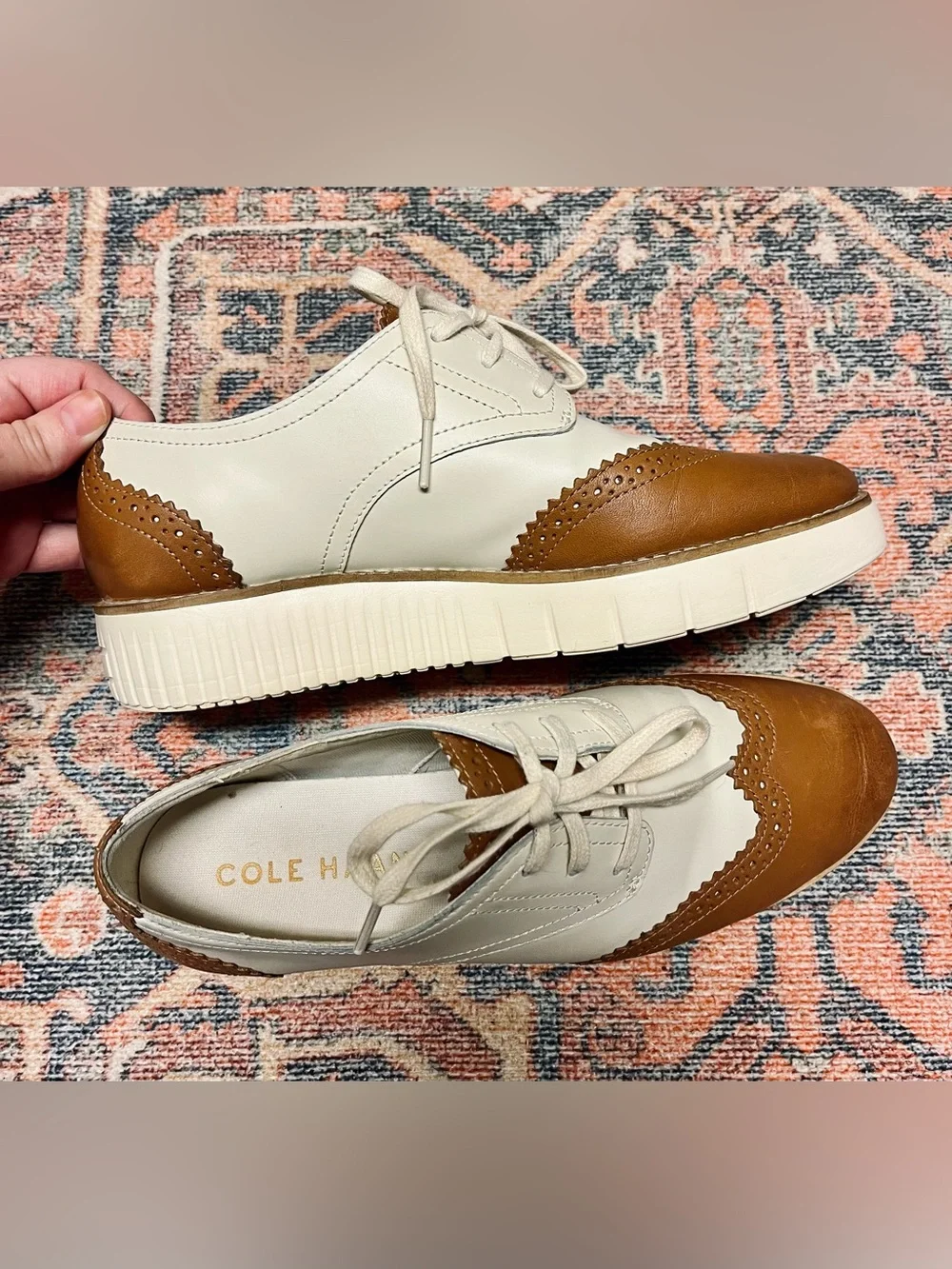 Cole Haan Women’s Grand City Platform Oxfords